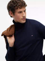 PULL HOMME PIMA ORG CTN CASHMER MARINE MARINE