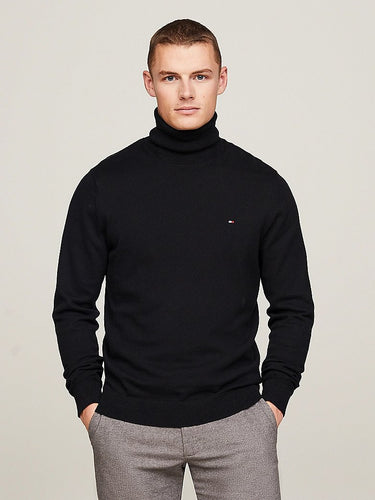 PULL HOMME PIMA ORG CTN CASHMER NOIR NOIR
