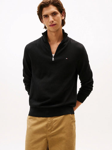 PULL HOMME PIMA ORG CTN CASHMER NOIR NOIR