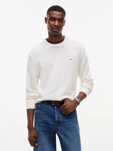 PULL HOMME SLIM ESS BLANC BLANC