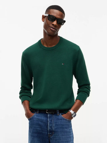 PULL HOMME SLIM ESS VERT VERT
