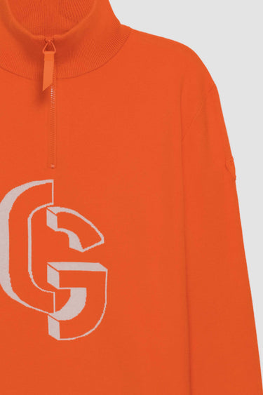 PULL MIXTE LEWIS DEEP ORANGE DEEP ORANGE
