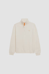 PULL MIXTE LEWIS PATCH CREME CREME
