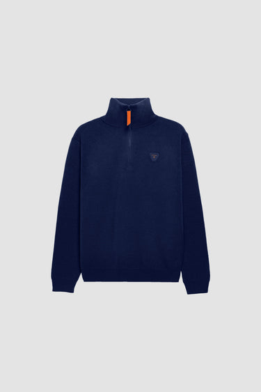 PULL MIXTE LEWIS PATCH DEEP NIGHT DEEP NIGHT