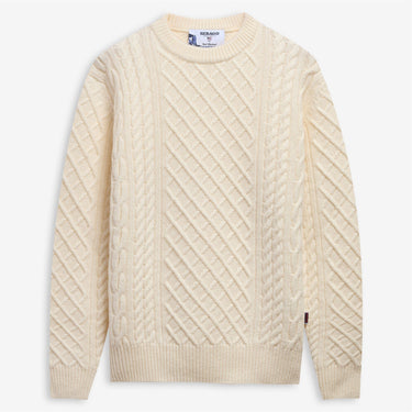 PULL MIXTE FLEMISH IRISH ÉCRU ÉCRU