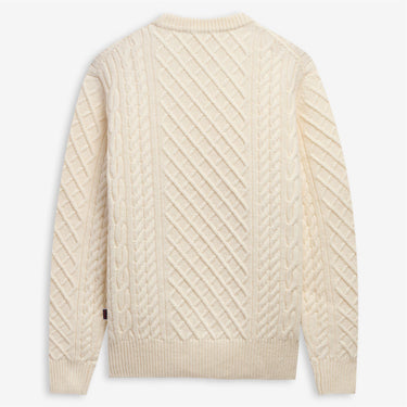 PULL MIXTE FLEMISH IRISH ÉCRU ÉCRU