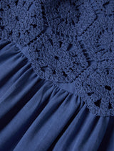 ROBE FEMME LP007357 563 BLEU 563 BLEU