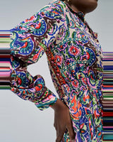 ROBE FEMME IMPRIME MULTI MULTI