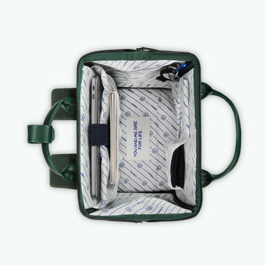 Sac à dos Cabaia Adventurer Medium Bremen vert foncé – vue 6