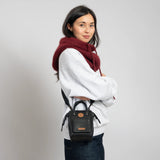 Sac bandoulière Cabaia Nano Adventurer Chelsea noir – vue 2