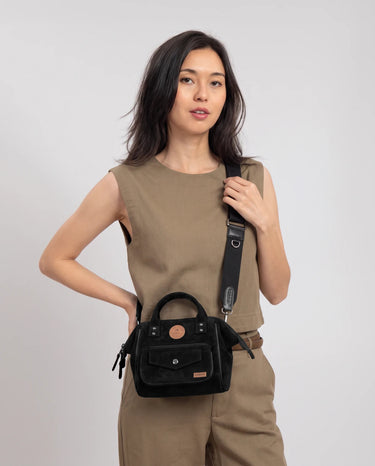 Sac bandoulière Cabaia Crossbody Small Neilton noir – vue 2