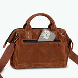 Sac bandoulière Cabaia Crossbody Medium Winnipeg marron – vue 3