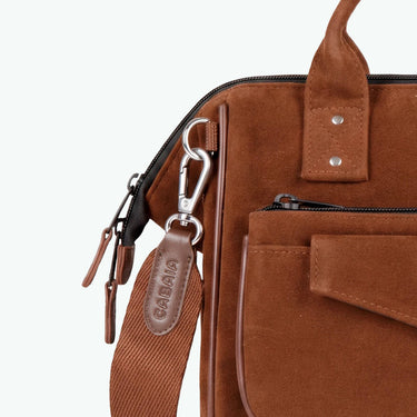 Sac bandoulière Cabaia Crossbody Medium Winnipeg marron – vue 6