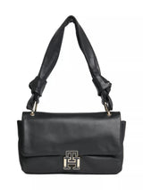SAC PUSHLOCK LEATHER SHO NOIR NOIR