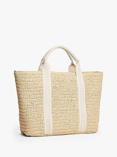 SAC TH SPRING LOGO TOTE BEIGE BEIGE