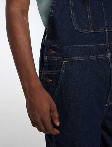 SALOPETTE HOMME LOOSE BIB DENIM DARK DENIM DARK