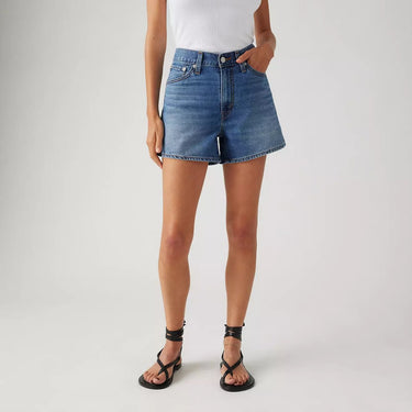SHORT FEMME MOM '80 DENIM DENIM