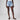 SHORT FEMME MOM '80 DENIM LT DENIM LT