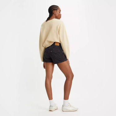 SHORT FEMME MOM '80 NOIR DELAVE NOIR DELAVE
