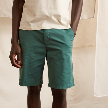 SHORT HOMME SAULIEU REGULAR VERT VERT