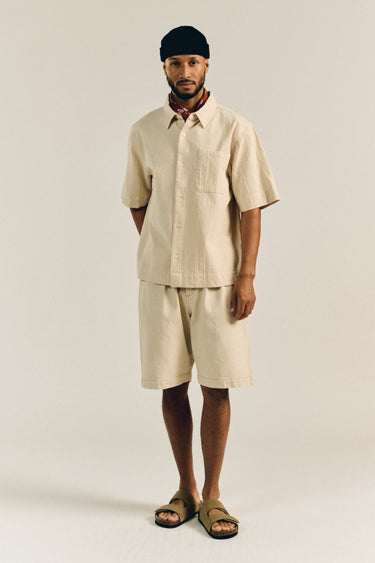 SHORT HOMME NAHA ECRU ECRU