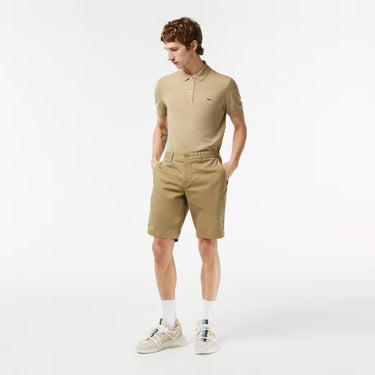 SHORT HOMME LACOSTE BEIGE BEIGE