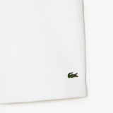 SHORT HOMME LACOSTE BLANC BLANC