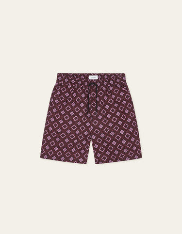 SHORT HOMME HARRY BORDEAUX BORDEAUX