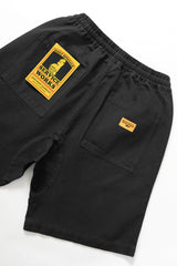 SHORT HOMME CANVAS CHEF NOIR NOIR