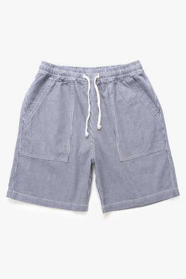SHORT HOMME HICKORY CHEF BLANC BLEU BLANC BLEU