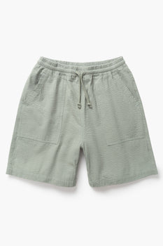 SHORT HOMME SEERSUCKER CHEF SHORTS SAGE SAGE
