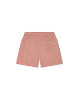 SHORTS DE BAIN HOMME STRIPE SEERSUCKER ROUGE ROUGE