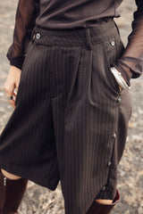 SHORTS FEMME STELLA RISTRETTO MARRON MARRON