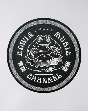 SLIPMAT MAISON EDWIN MUSIC CHANNEL SLIPMAT NOIR NOIR