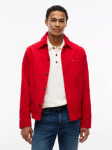 SURCHEMISE HOMME CORDUROY CHORE ROUGE ROUGE