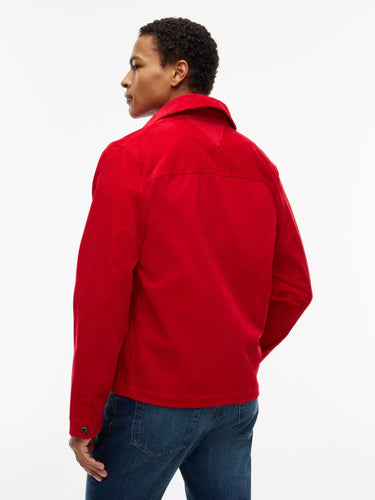 SURCHEMISE HOMME CORDUROY CHORE ROUGE ROUGE