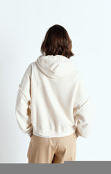 SWEAT FEMME BOBYPARK ECRU ECRU