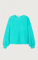 SWEAT FEMME BOBYPARK TURQUOISE TURQUOISE