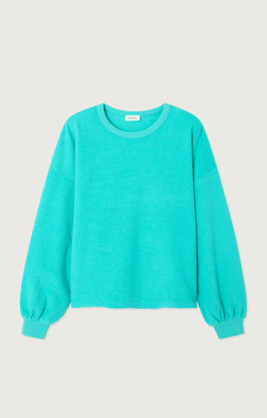 SWEAT FEMME BOBYPARK TURQUOISE TURQUOISE