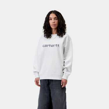 SWEAT FEMME CARHARTT GRIS GRIS
