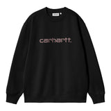 SWEAT FEMME CARHARTT NOIR NOIR