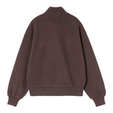 SWEAT FEMME CASEY HIGH NECK MARRON MARRON