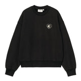 SWEAT FEMME W' HEARTS OF HARTTS NOIR NOIR