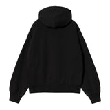 SWEAT FEMME W' HOODED CASEY SHIRT NOIR NOIR