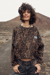 SWEAT FEMME SHIVANI ROAR MARRON MARRON