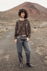 SWEAT FEMME SHIVANI ROAR MARRON MARRON
