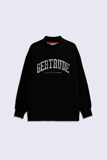 SWEAT FEMME ADRIANNA COLLEGE NOIR NOIR