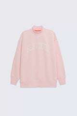 SWEAT FEMME ADRIANNA COLLEGE ROSE ROSE