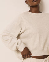 Sweat Hartford Tarota col rond écru – vue 4