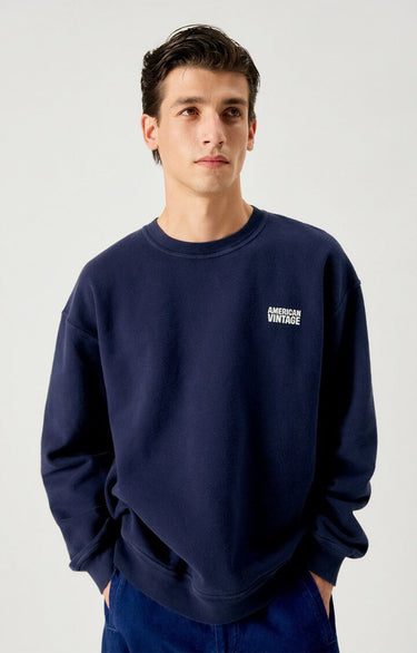 SWEAT HOMME PLIZZY MARINE MARINE